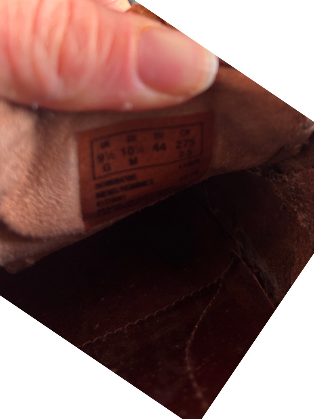 Clarks brown leather boat shoe - Picture 4 of 4